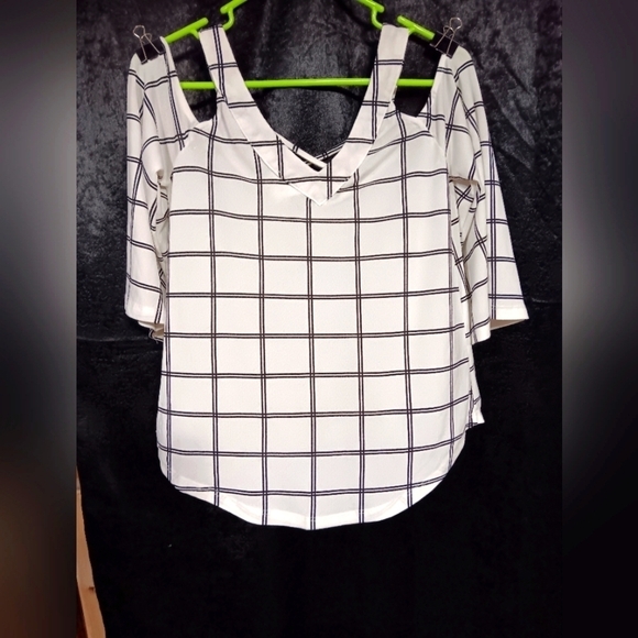 the workshop Tops - Size small cold shoulder blouse brand: the workshop